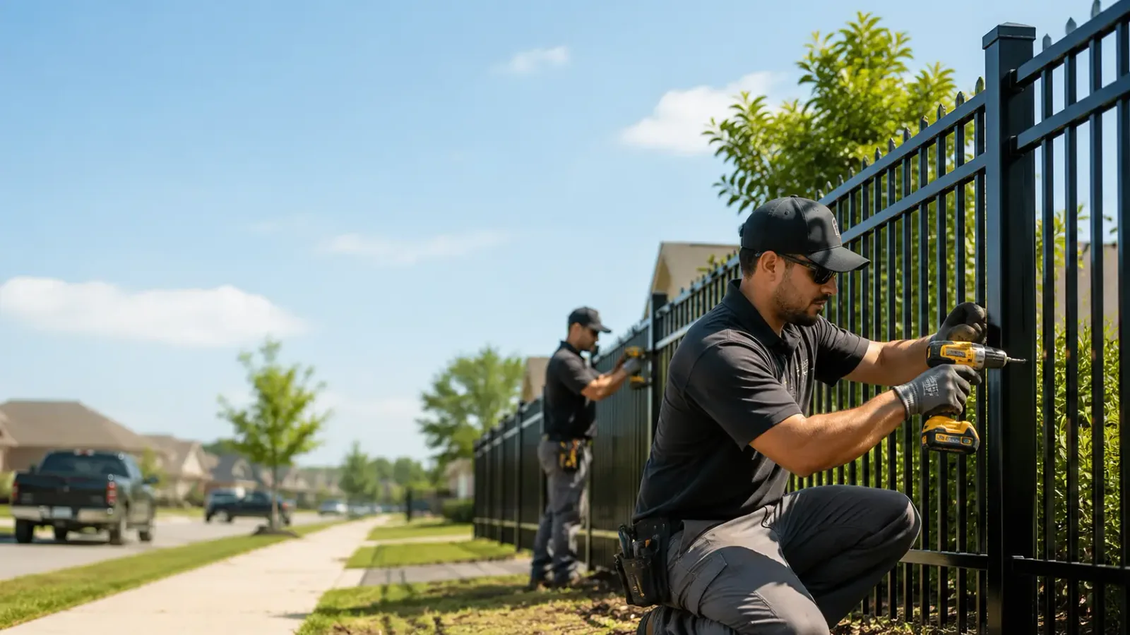 Metal Fence Installation in Crane, MO